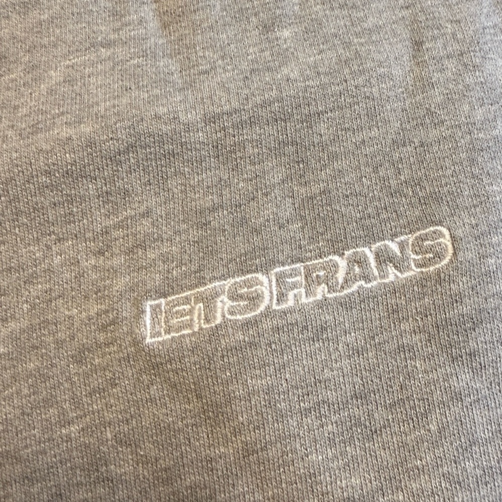 iets frans Harri Wide Leg Jogger Pant Gray Urban Outfitters - Picture 3 of 9